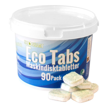 Skonsamt Maskindisktabletter Eco Tabs 180-pack