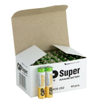 GP AAA-batterier - Super Alkaline, 40-pack, 24A/LR03