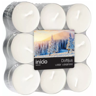 Doftvärmeljus Winter Wonderland 18-pack